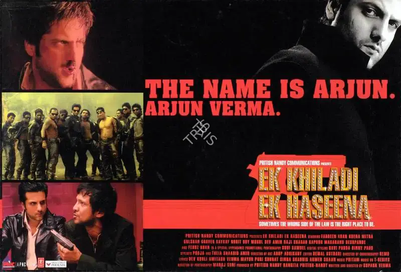 Pritish Nandy (Producer), Ek Khiladi Ek Haseena, 2005, Lobby Card