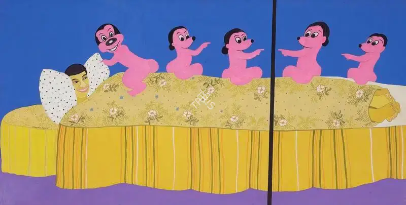 Farhad Hussain (Artist), Untitled, 2005, Painting