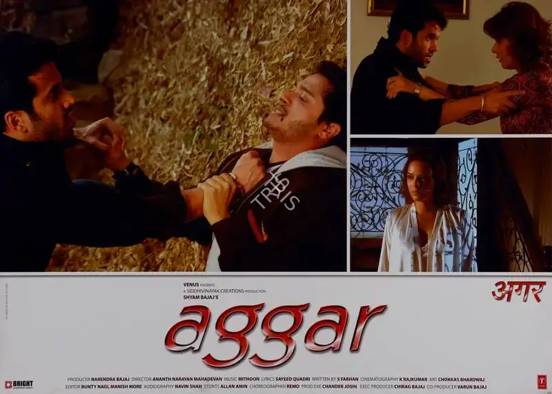 Narendra Bajaj (Producer), Aggar, 2007, Lobby Card