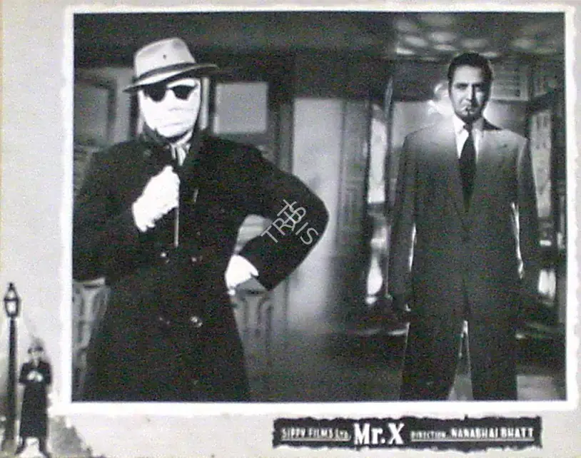 T.C. Dewan (Producer), Mr  X, 1957, Lobby Card