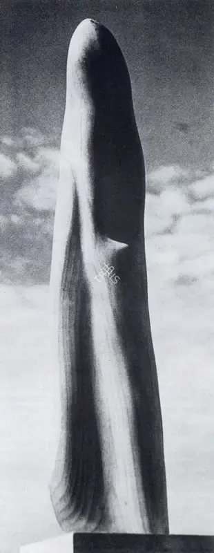 Pilloo Pochkhanawala (Artist), Standing Eoman, 1961, Sculpture