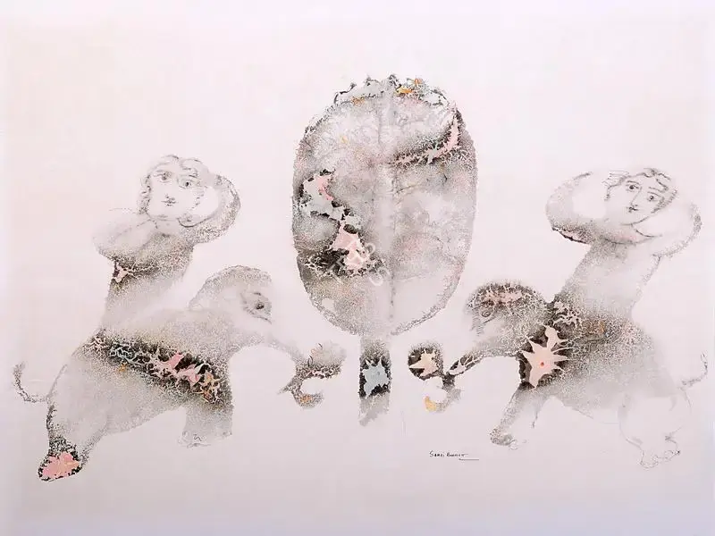 Sakti Burman (Artist), Untitled, 1975, Painting