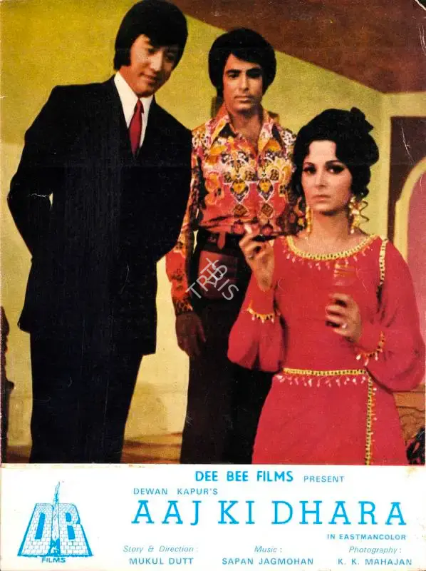 Dewan Kapur (Producer), Aaj Ki Dhara, 1977, Song-Synopsis Booklet