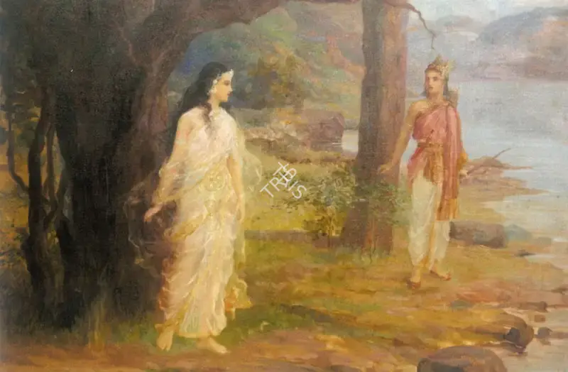 A.H. Muller (Artist), Dushyant & Shakuntala, Painting