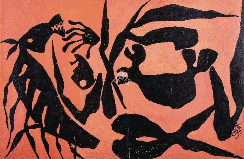 Prokash Karmakar (Artist), Untitled, 1997, Painting