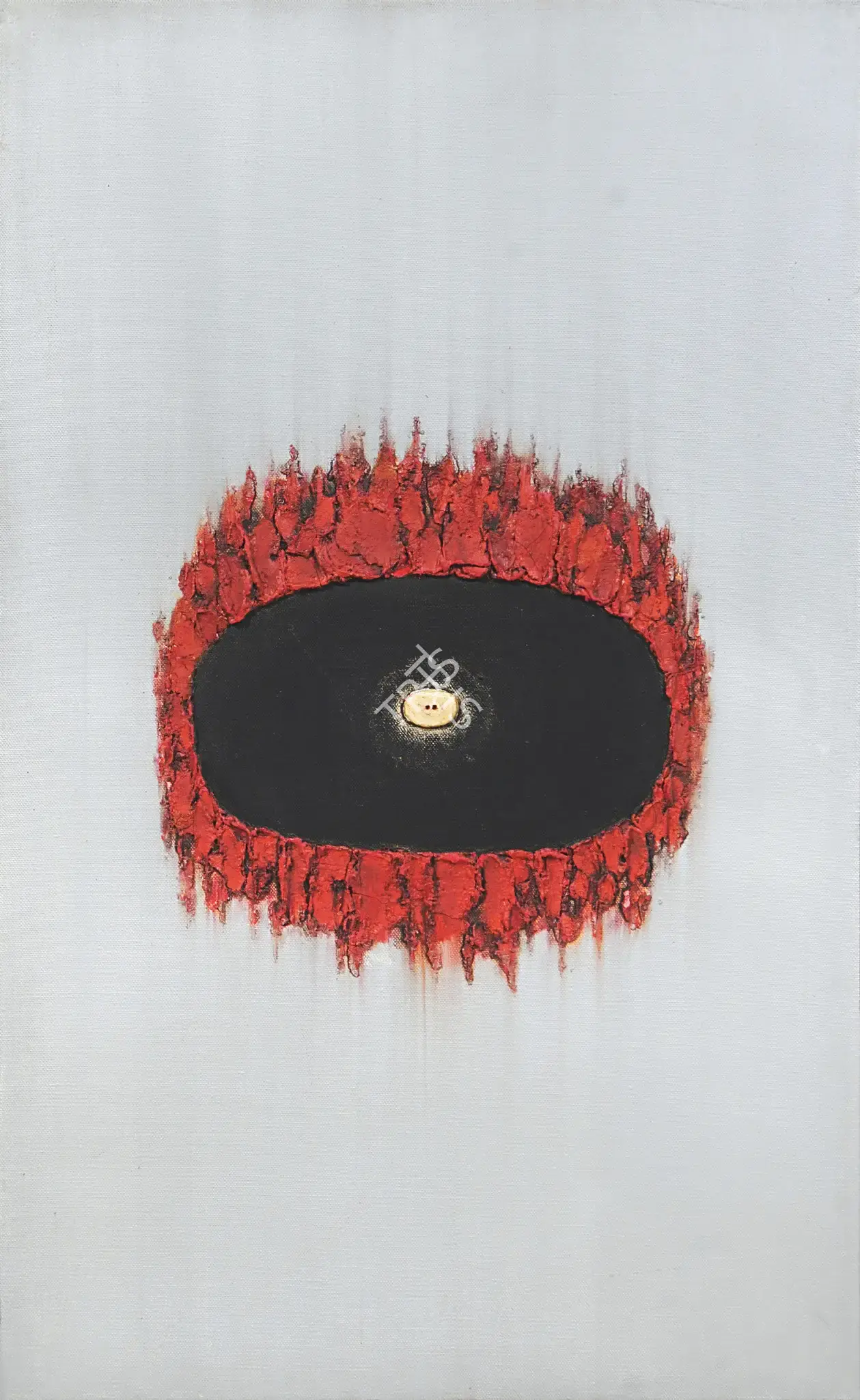 Qadri, Sohan (Artist). Invocation, 1973 | Painting, Os.Del/27.01.12, 2012 · Osian's