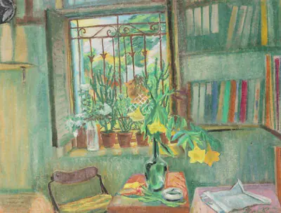 Chittaprosad (Artist), Untitled, 1960, Painting
