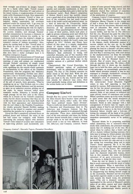 Penelope Houston (Essayist), Company Limited, 1974, Essay