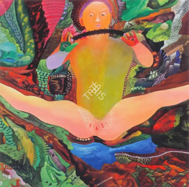 Babu Xavier (Artist), Spiritual Sports 4, 2006, Painting