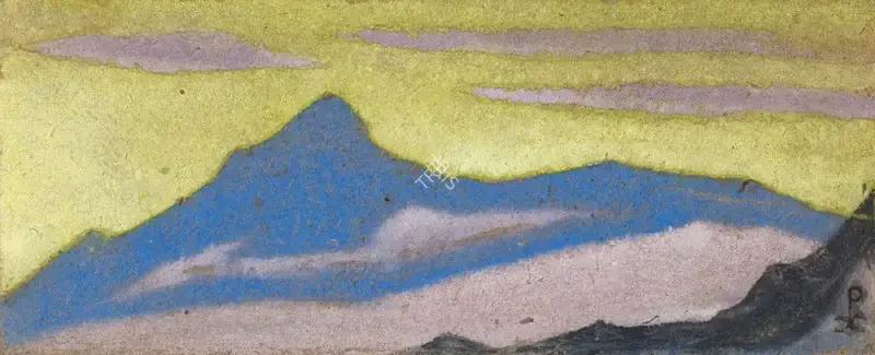 Roerich, Nicholas (Artist). Untitled, circa 1944 | Painting, Sa.Onl/18.12.24, 2024 · Saffronart