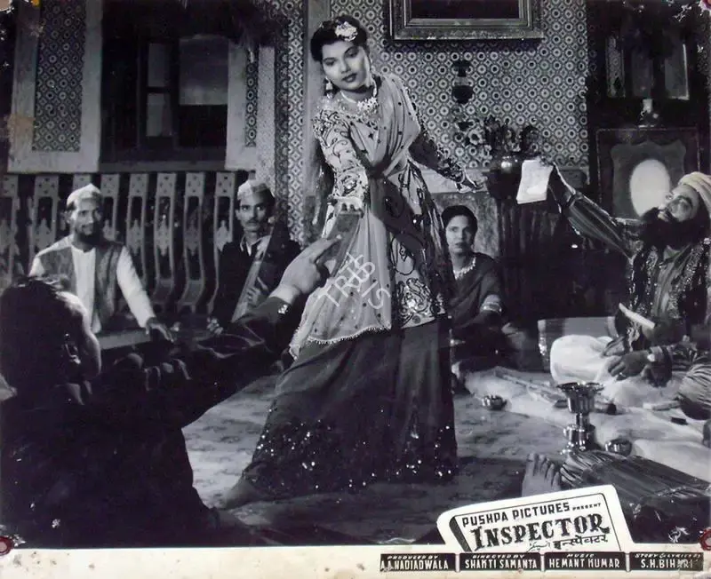 A.A. Nadiadwala (Producer), Inspector, 1956, Lobby Card