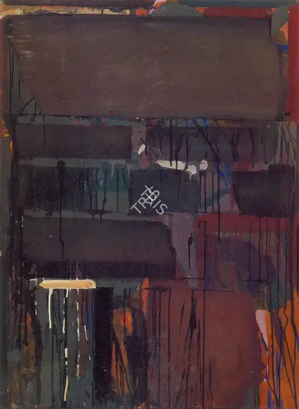 Kolte, Prabhakar (Artist). Untitled, n.d. | Painting, EC.Onl/23.02.08, 2008 · Emami Chisel