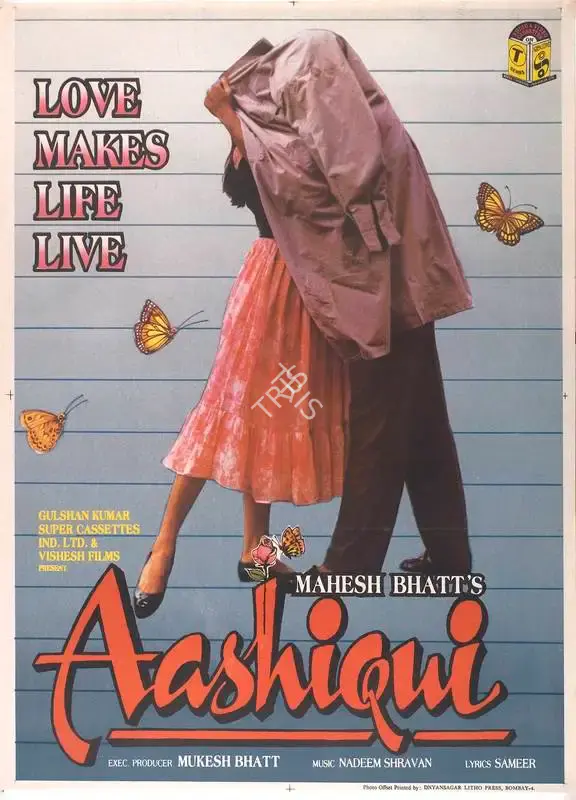Kumar, Gulshan (Producer), Aashiqui, 1990 | Full Sheet Poster | CinemaEducation | 00767550