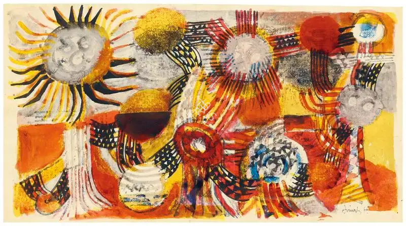 Avinash Chandra (Artist), Untitled, 1960, Painting