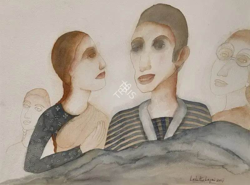 Lalitha Lajmi (Artist), Untitled, 2017, Painting
