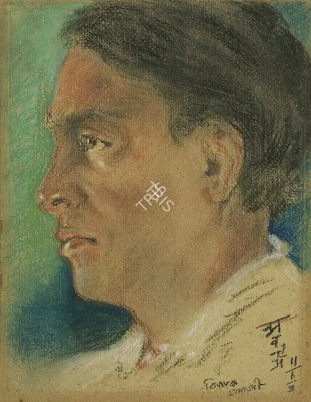 Abanindranath Tagore (Artist), Vinayak Masoji, 1938, Painting