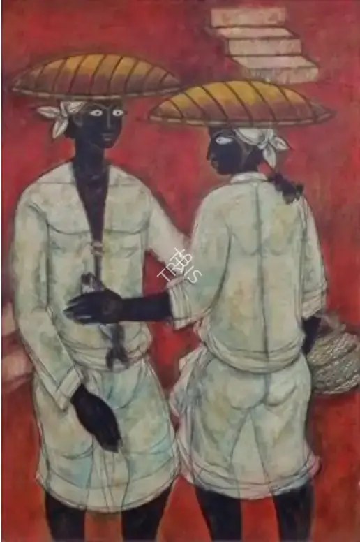 A.A. Almelkar (Artist), Untitled, 1967, Painting