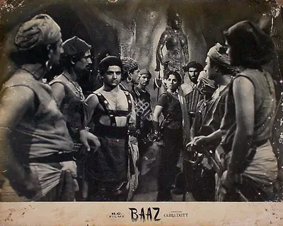 V.K. Murthy (Cinematographer), Baaz, 1953, Lobby Card