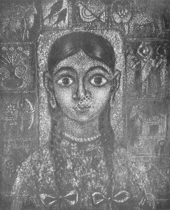Kalyan Sen (Artist), Fantasy, 1957, Painting