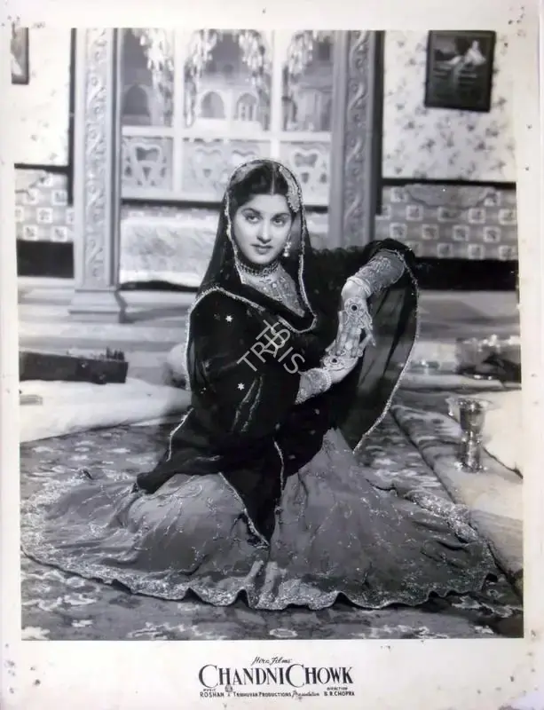 Keki Mistry (Cinematographer), Chandni Chowk, 1954, Lobby Card