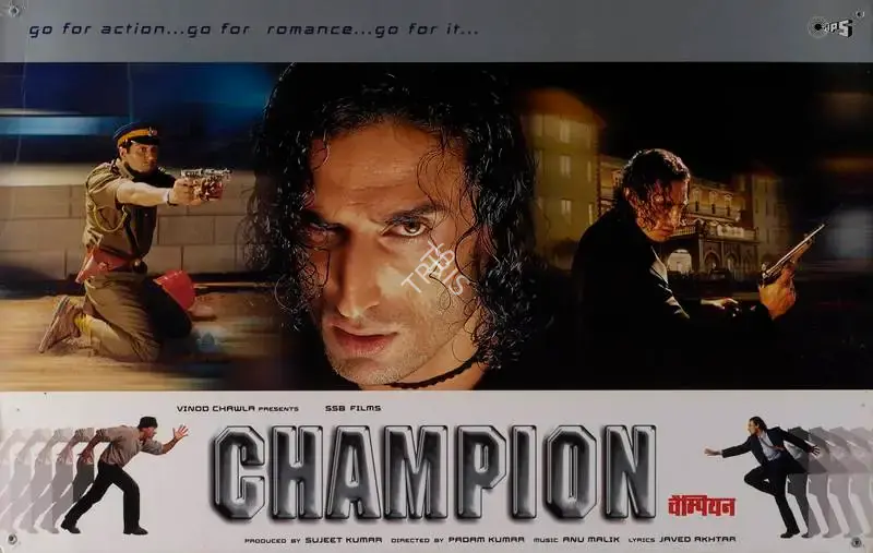 Sujeet Kumar (Producer), Champion, 2000, Lobby Card
