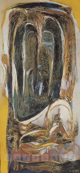 G.R. Santosh (Artist), Untitled, 1966, Painting