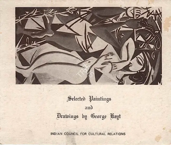 George Keyt (Artist), Selected Paintings and Drawings by George Keyt, 1975, Solo Exhibition Catalogue