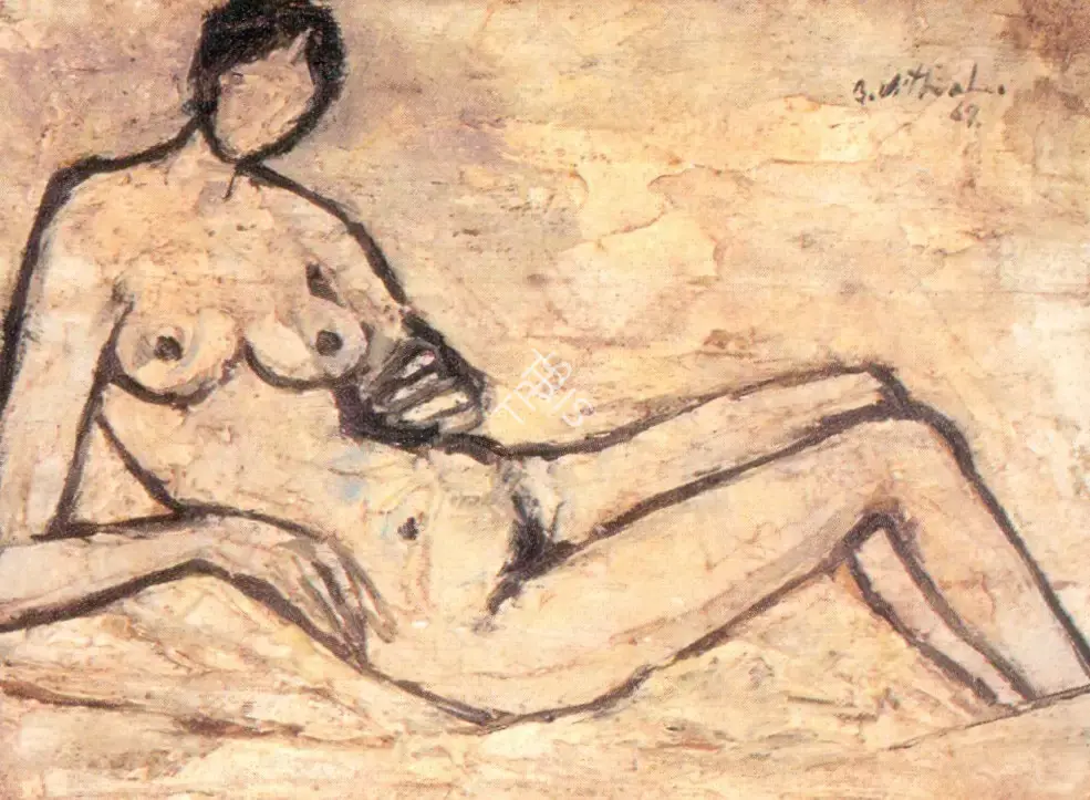 B. Vithal (Artist), Untitled, 1969, Painting