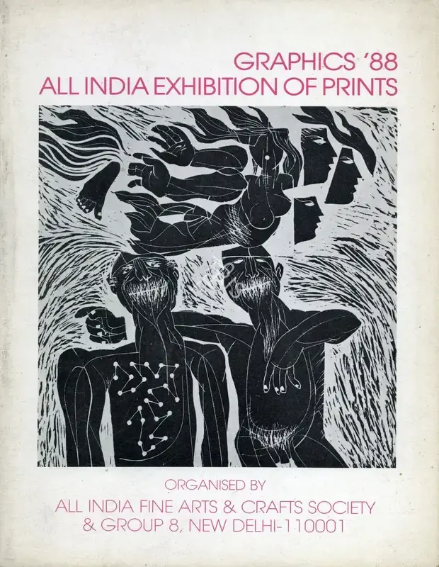 All India Fine Arts and Crafts Society (Organiser), Graphics '88, 1989, Group Exhibition Catalogue