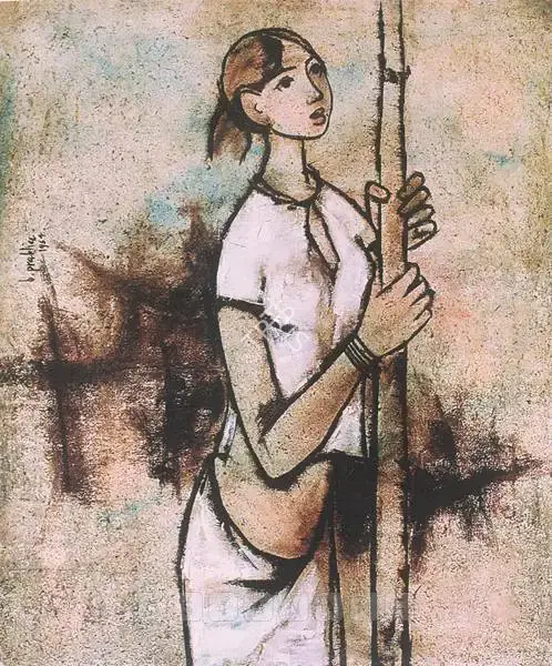 B. Prabha (Artist), Untitled, 1964, Painting