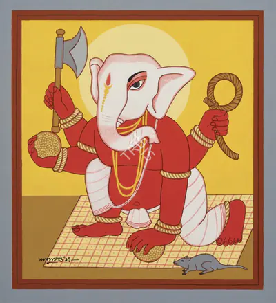 Lalu Prasad Shaw (Artist), Untitled, 2015, Painting