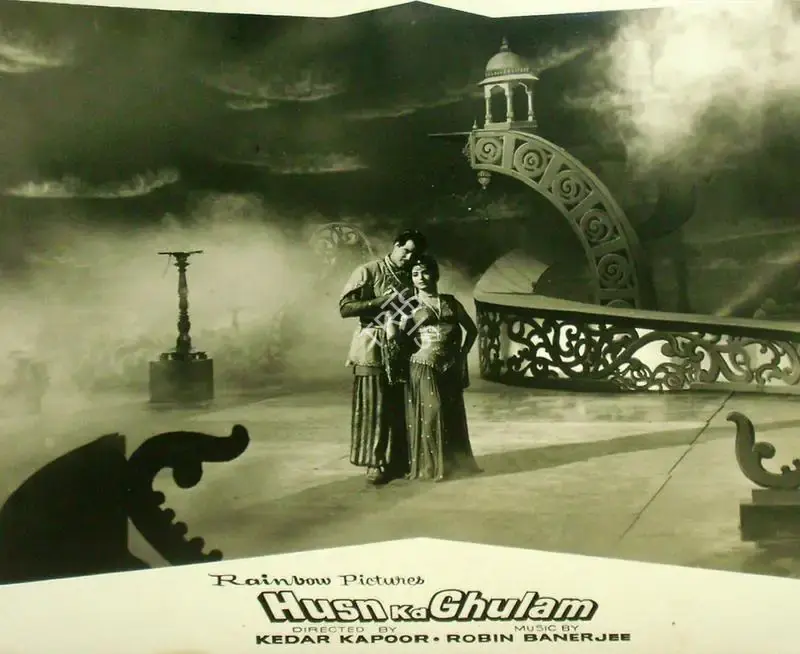 Satish Bhakri (Producer), Husn Ka Ghulam, 1966, Lobby Card