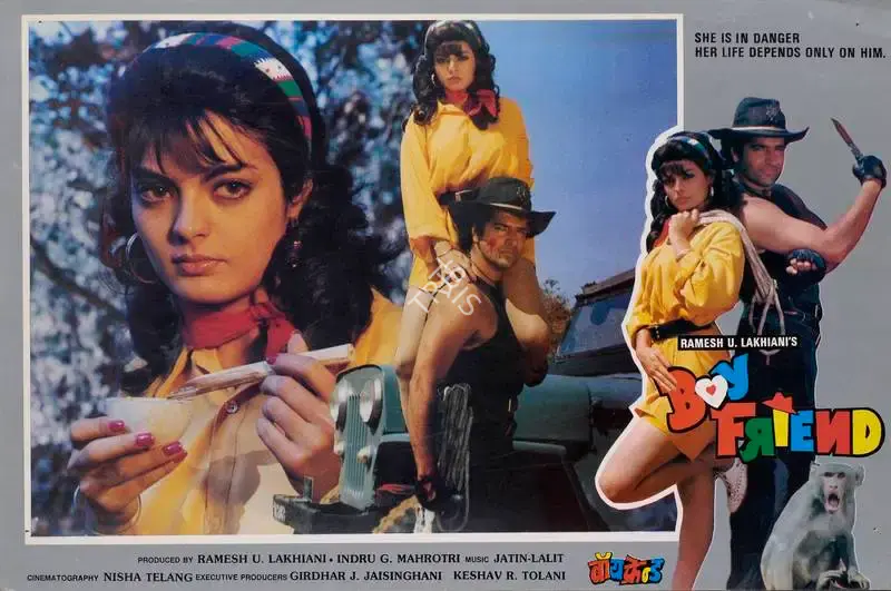 Ramesh Lakhiani (Producer), Boy Friend, 1993, Lobby Card