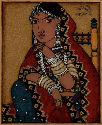 A.A. Raiba (Artist), Untitled, 1994, Painting