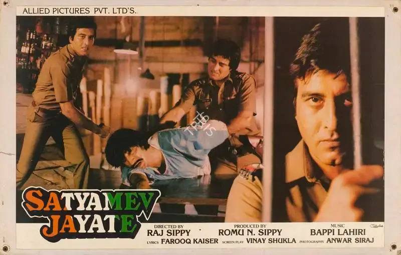 Romu N. Sippy (Producer), Satyamev Jayate, 1987, Lobby Card
