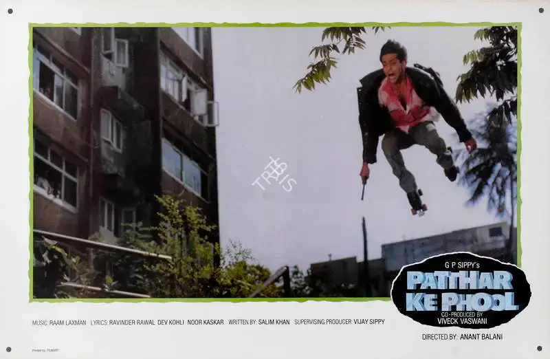 Nirmal Jani (Cinematographer), Patthar Ke Phool, 1991, Lobby Card