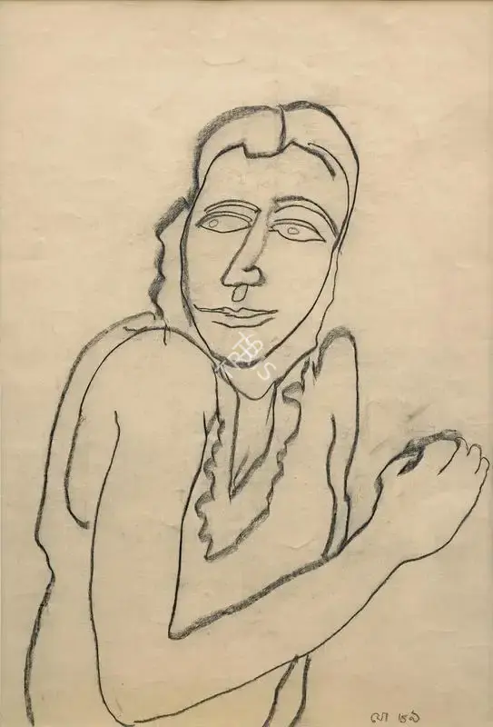 Jogen Chowdhury (Artist), Untitled, 1989, Painting