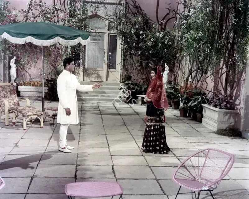 G. Singh (Cinematographer), Mere Mehboob, 1963, Photographic Still