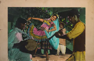 Rajendra Malone (Cinematographer), Badla, 1974, Photographic Still Mounted on Lobby Card