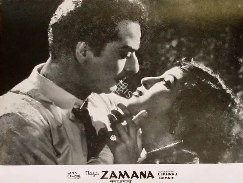 Lekhraj Bhakri (Director), Naya Zamana, 1957, Lobby Card