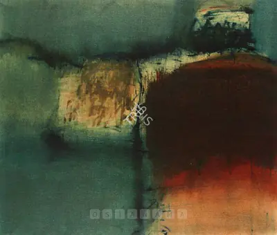 Rajendra Dhawan (Artist), Untitled, 1996, Painting