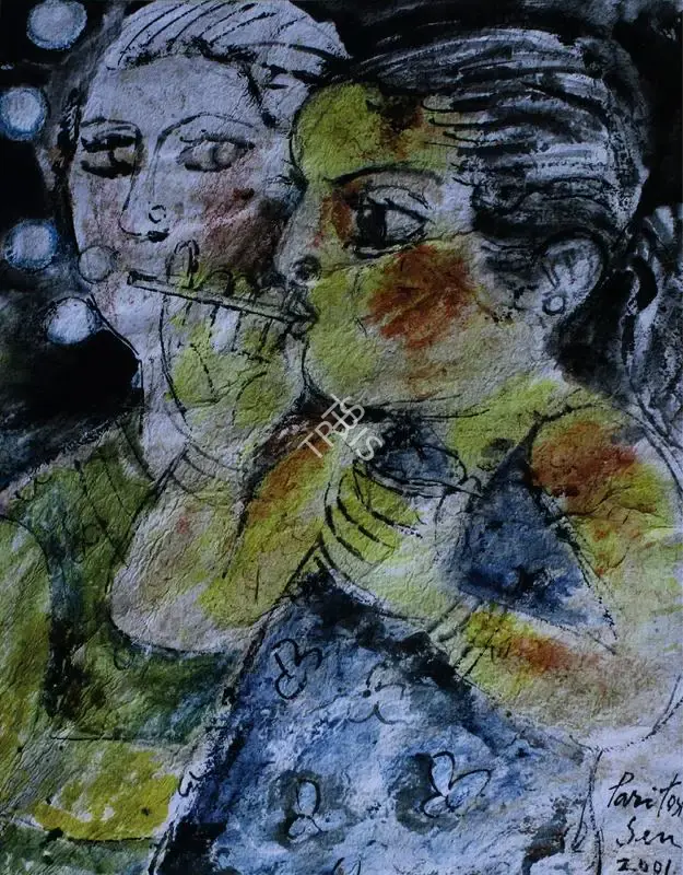 Paritosh Sen (Artist), Untitled, 2001, Painting