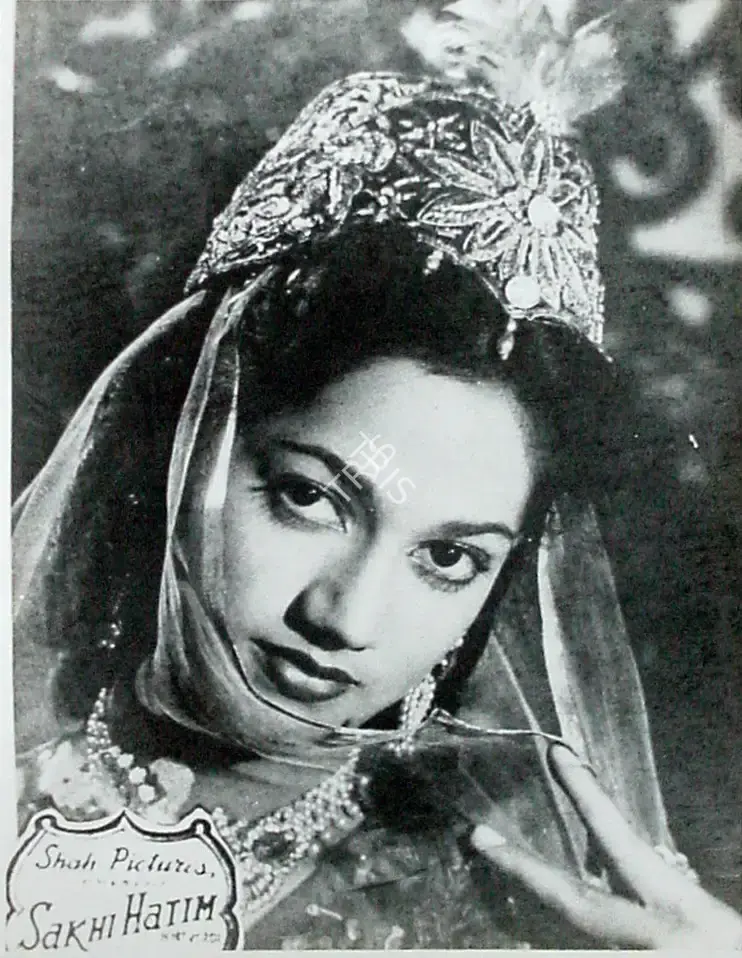 Ramaniklal N. Shah (Producer), Sakhi Hatim, 1955, Lobby Card