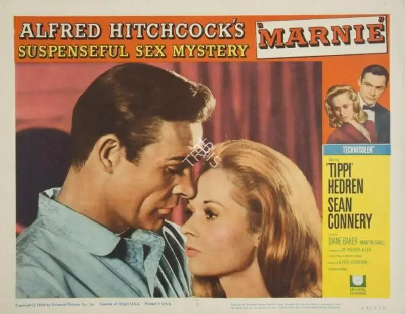 Alfred Hitchcock (Producer), Marnie, 1964, Lobby Card