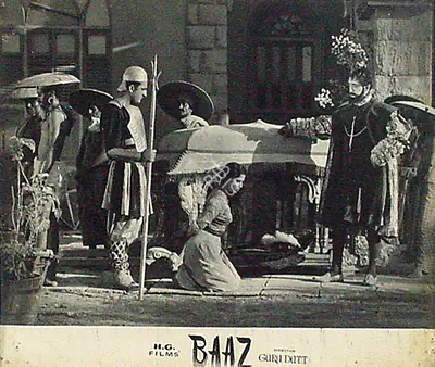 V.K. Murthy (Cinematographer), Baaz, 1953, Lobby Card