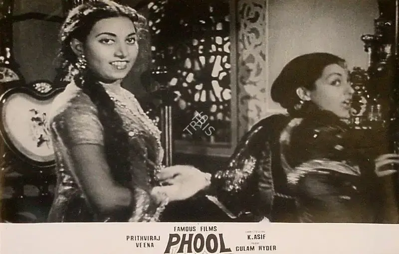 Kumar Jaywant (Cinematographer), Phool, 1945, Lobby Card