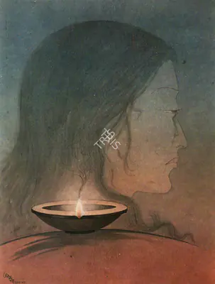 Jagdish Gupta (Artist), Deepshrinkhla Series, 1948, Painting