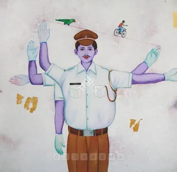 P.G. Dinesh (Artist), The Academic Dancer, Painting