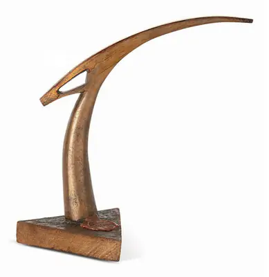Bakre, S.K. (Artist). Sculpture: Deer, n.d. | Sculpture, AG.Mum/28.04.24, 2024 · Asta Guru
