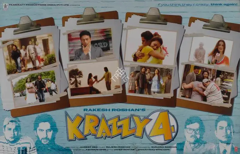 Rakesh Roshan (Producer), Krazzy 4, 2008, Lobby Card